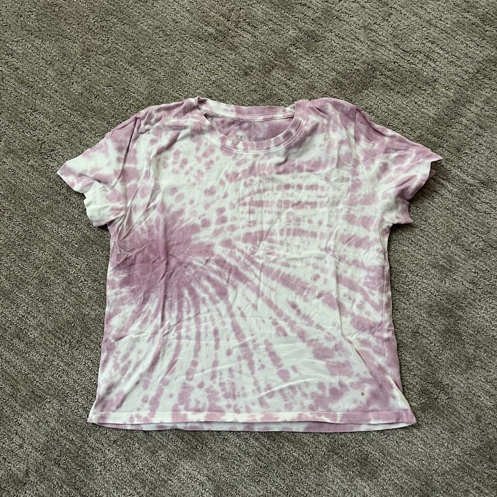 Everlane Cropped Tie-dye Tee